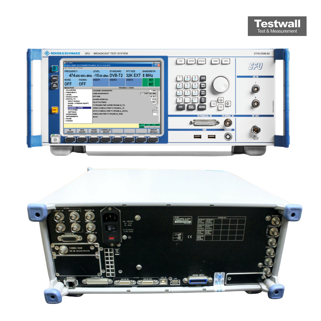 Rohde & Schwarz SFU Broadcast Test System&nbsp;