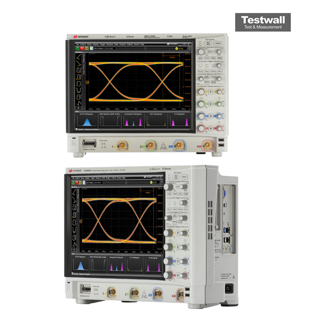 Keysight Technologies DSOS804A 4 Ch 8 GHz Oscilloscope - Infiniium S Series