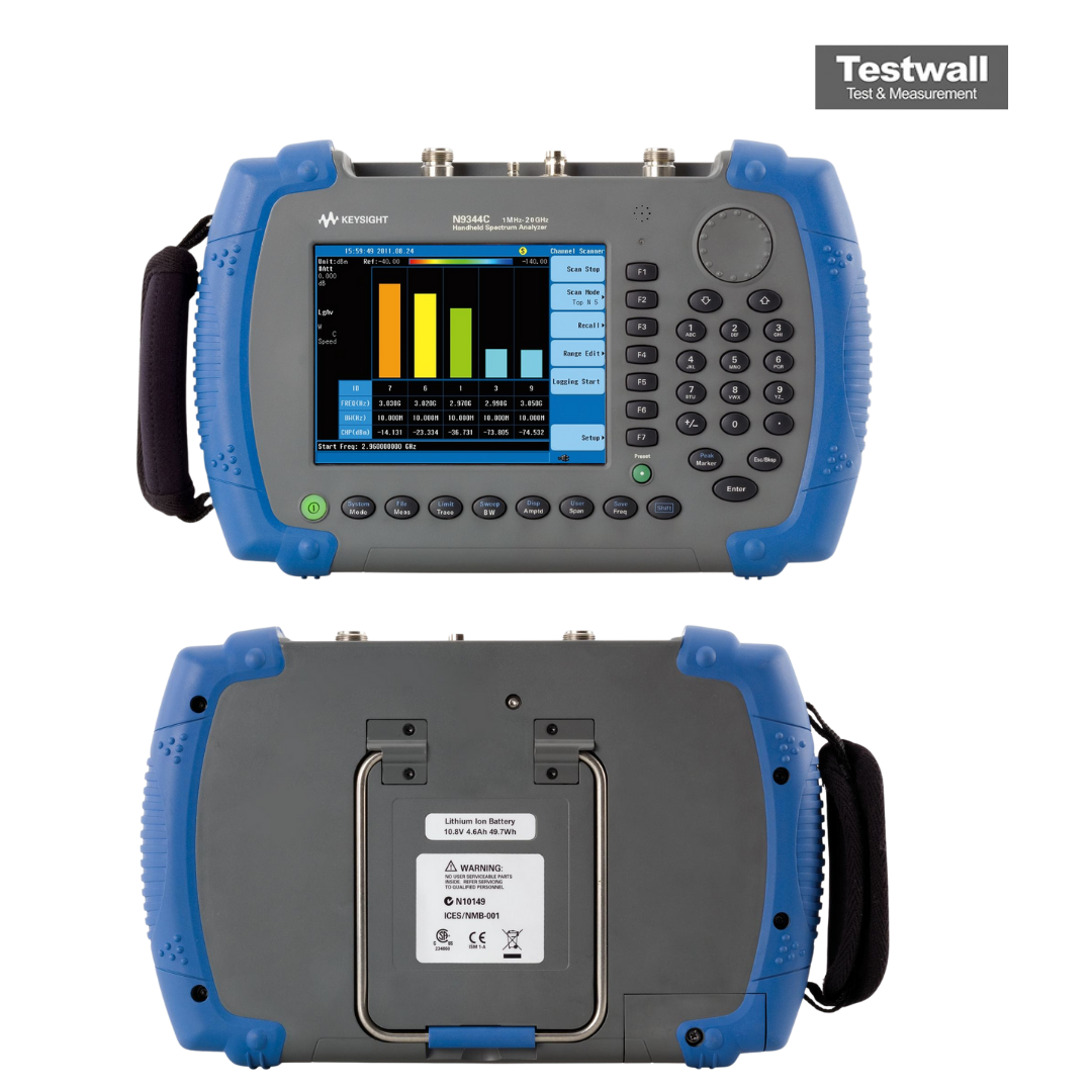 Keysight Technologies N9344C 20 GHz Handheld Spectrum Analyzer
