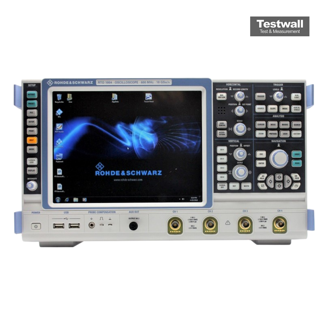 Rohde & Schwarz RTO1004 4 Ch 600 MHz Digital Oscilloscope