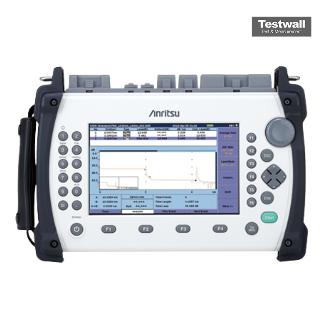 Anritsu MT9085A-063 OTDR - ACCESS Master Optical Time Domain Reflectometer(OTDR) with 1310/1550 nm SM - 850/1300 nm MM Optical Component Test