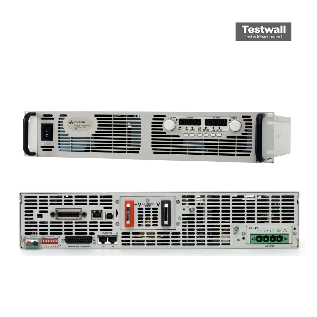Keysight Technologies N8762A Power Supply, 600V, 8.5A, 5100W Power Supply