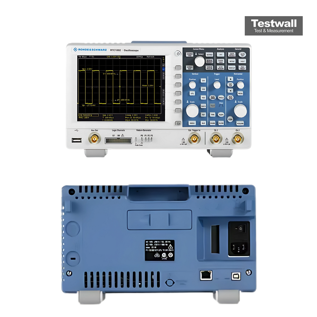 Rohde &amp; Schwarz RTC1002 + RTC-B222 Digital Oscilloscope, 200 MHz, 2 channels