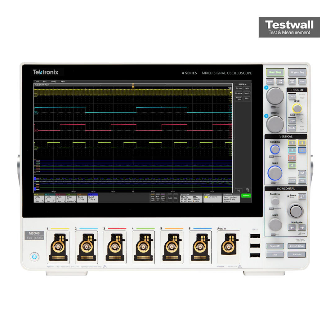 Tektronix MSO54 Mixed Signal Oscilloscope,4 FlexChannel inputs Oscilloscope