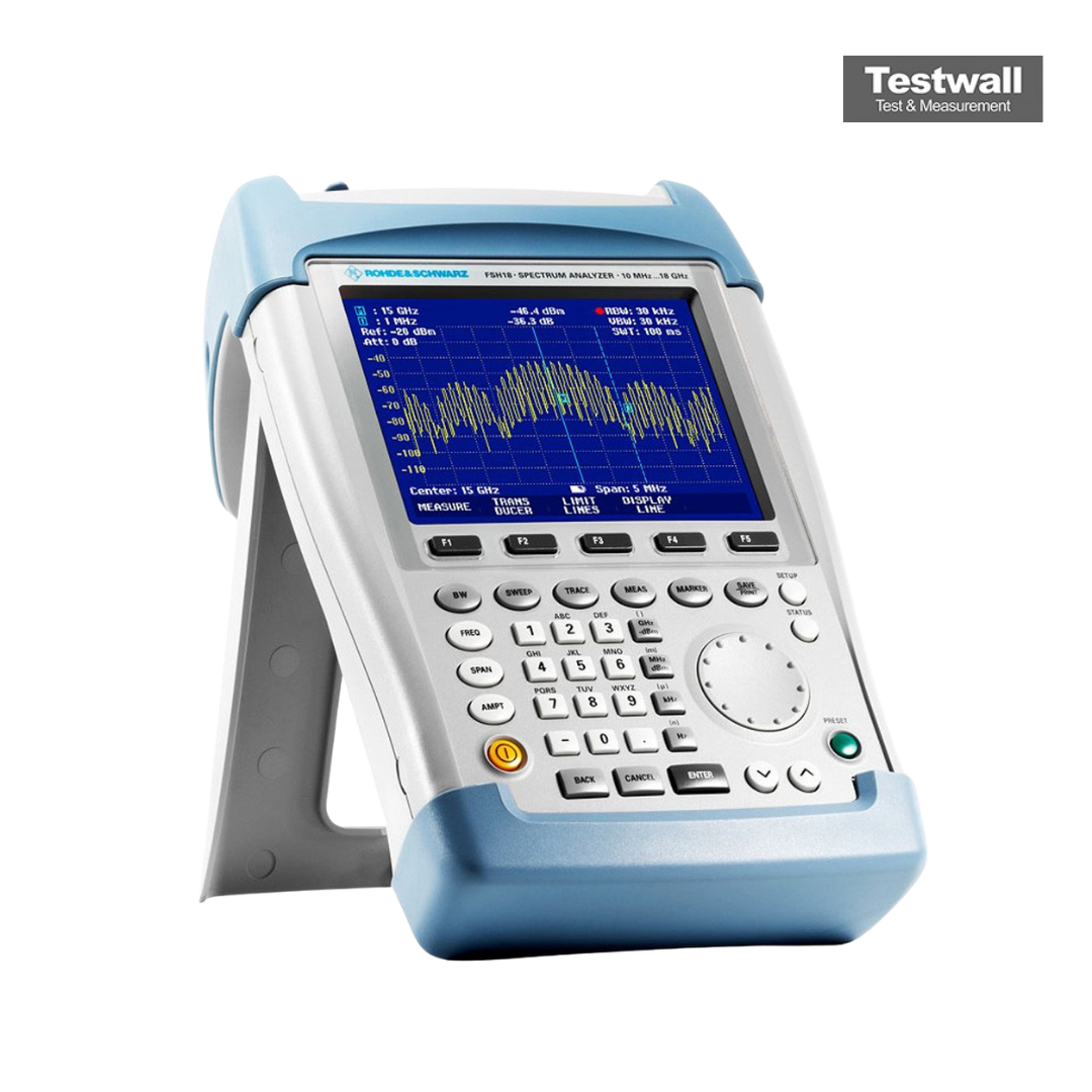 Rohde & Schwarz FSH6 100KHz - 6GHz Spectrum Analyser with opt Z2 VSWR Bridge