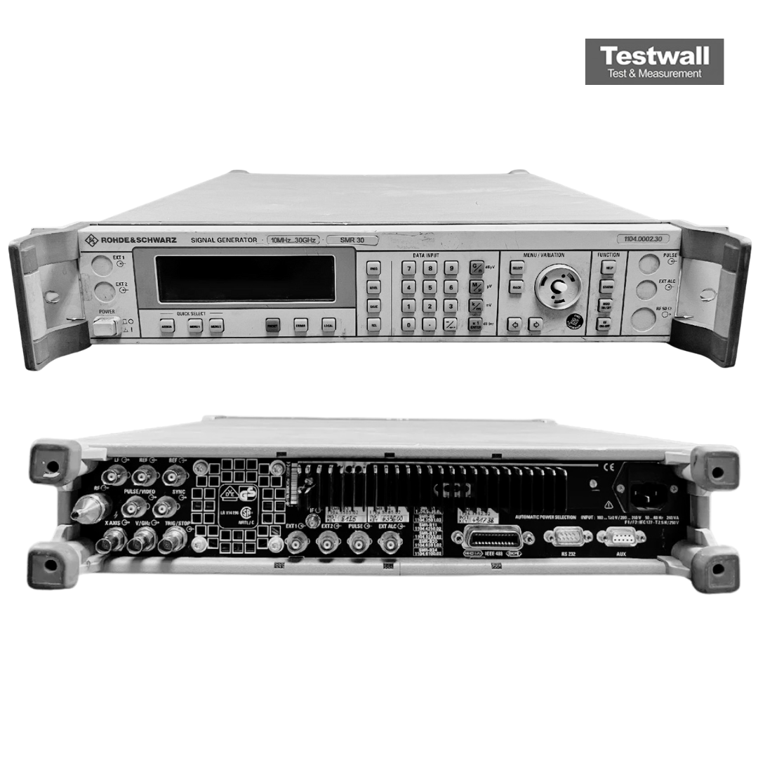 Rohde & Schwarz SMR30 10MHz - 30GHz Signal Generator