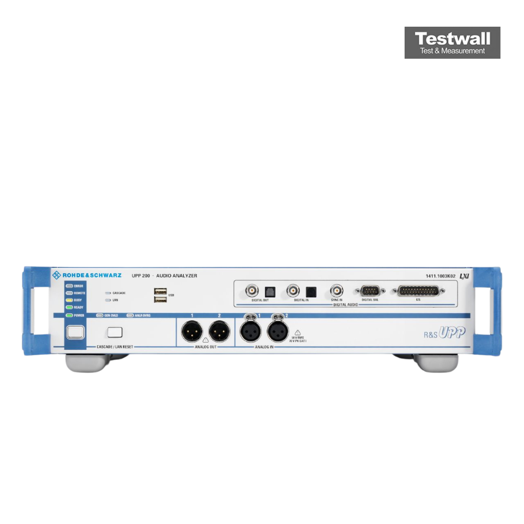 Rohde & Schwarz UPP200 Audio Analyser