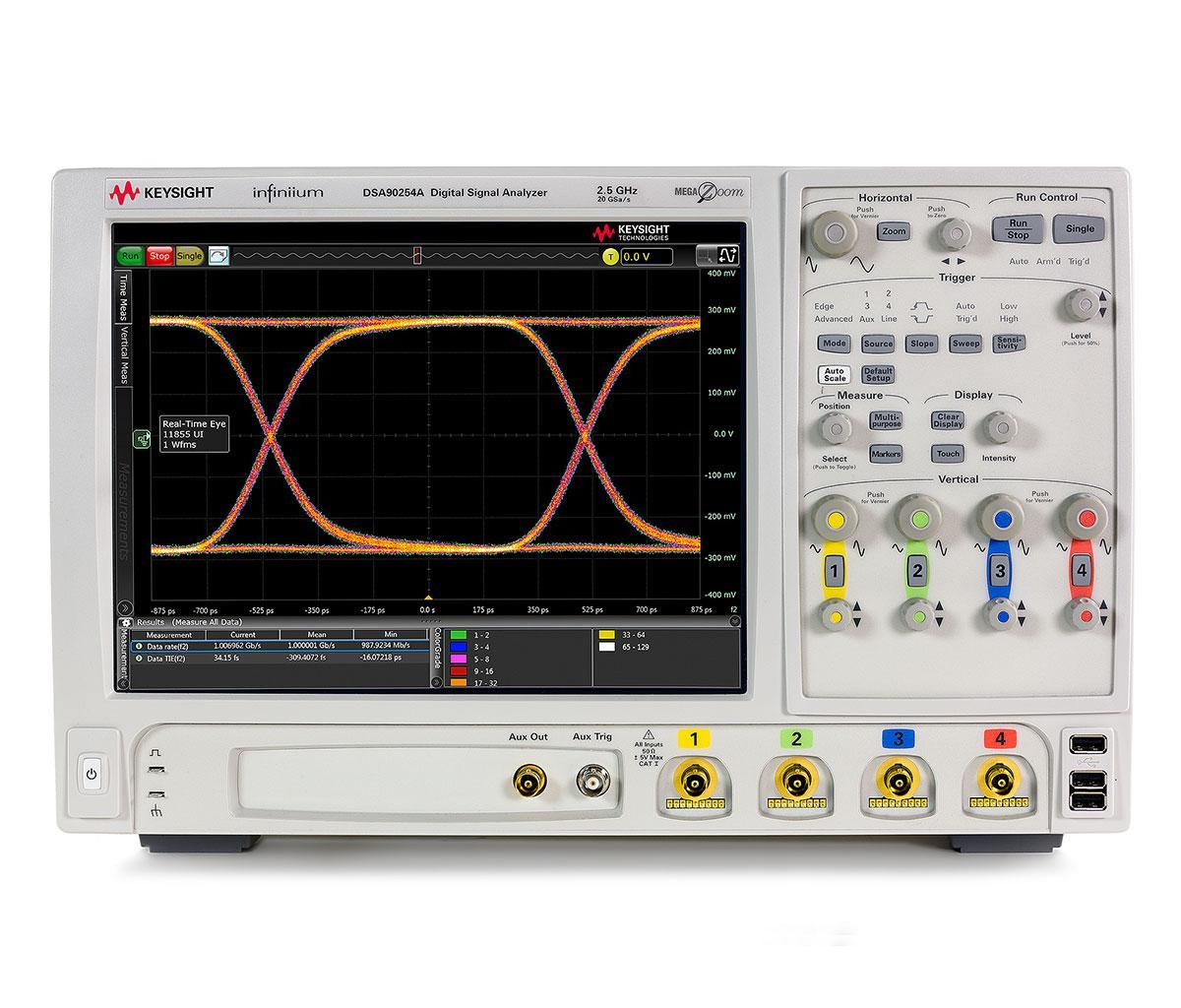 Keysight (Agilent) DSA90254A 4 Ch 2.5 GHz Digital Signal Analyzer