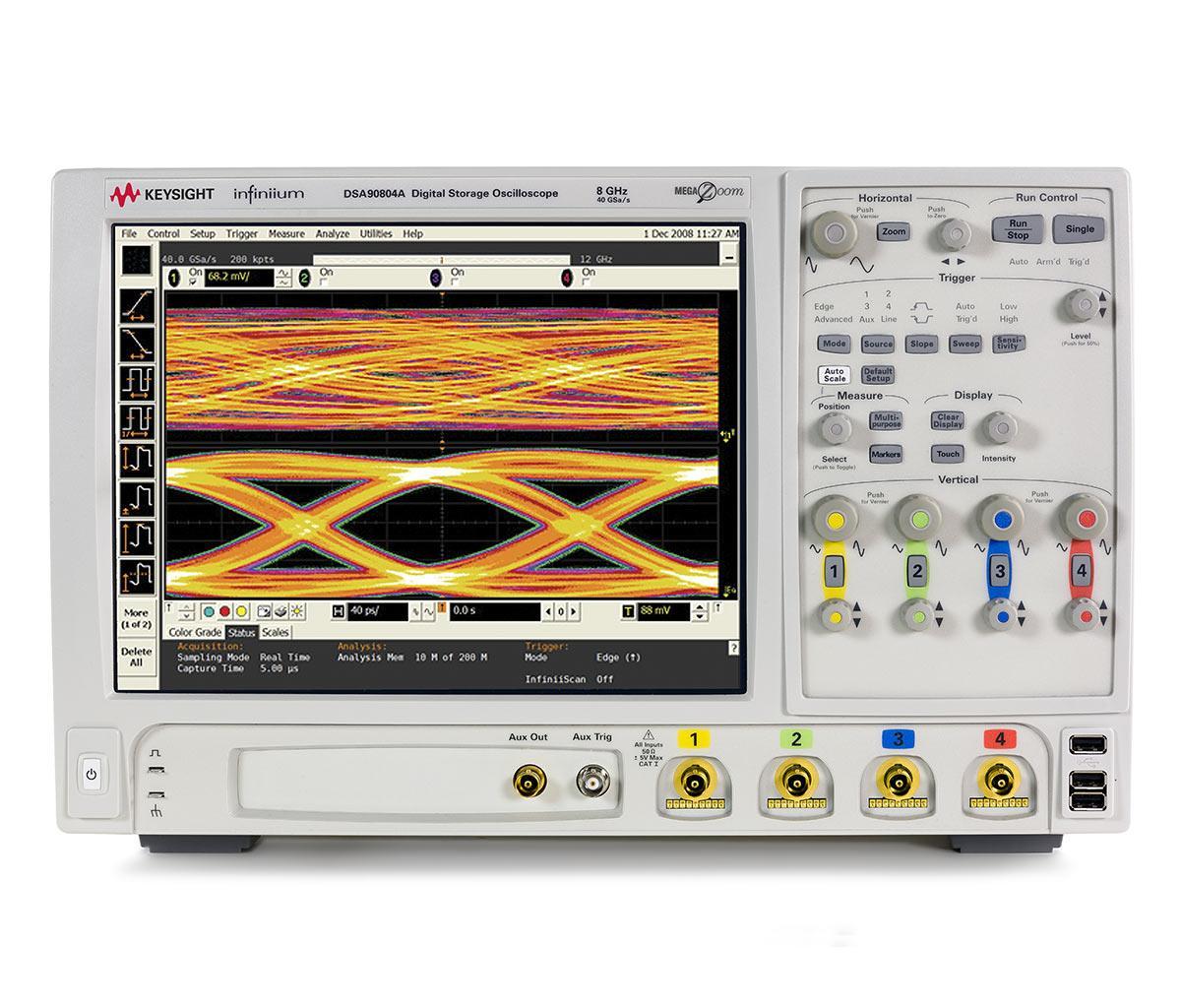 Keysight Technologies DSA90804A 4 Ch 8 GHz Digital Signal Analyzer