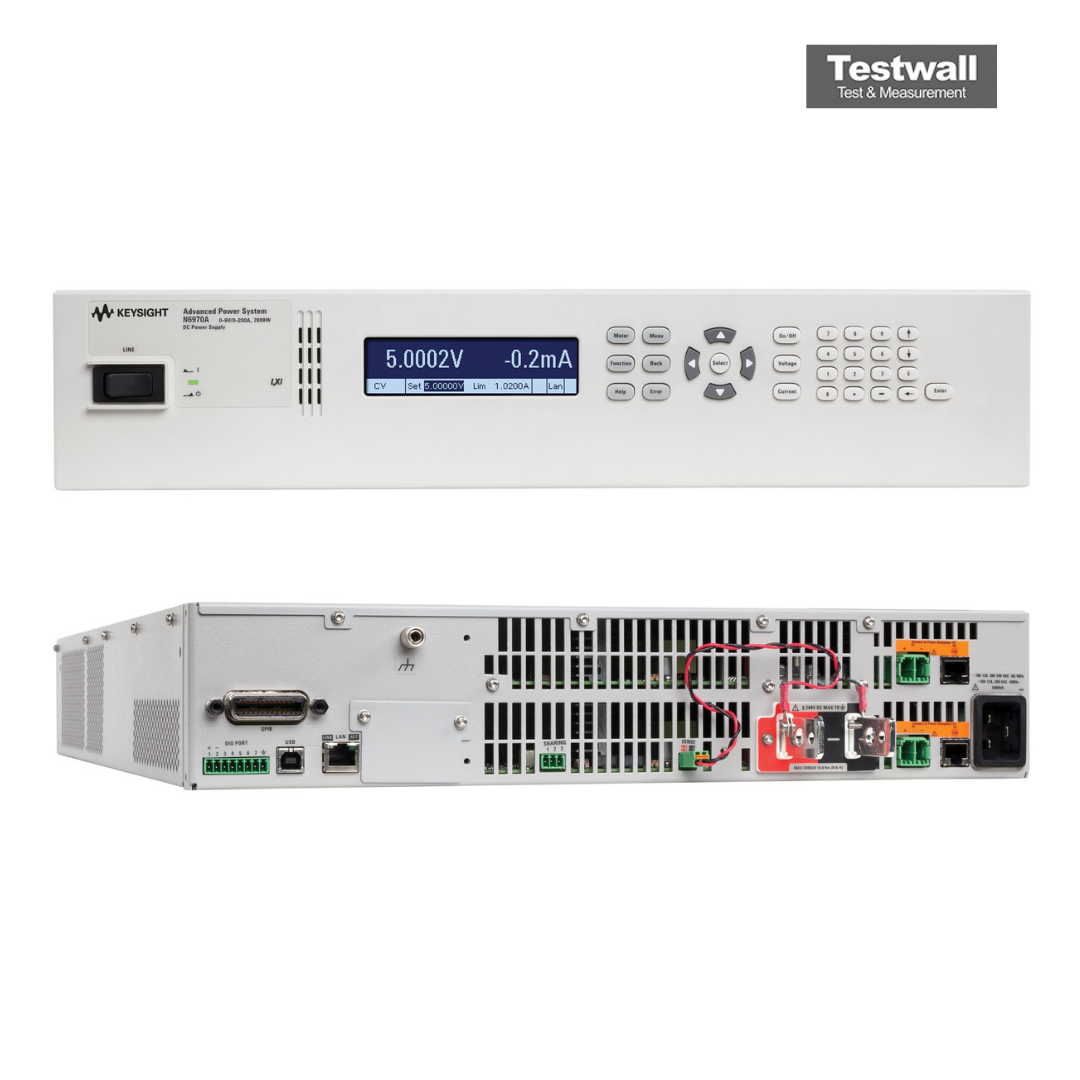 Keysight Technologies N6970A DC Power Supply, 9 V, 200 A, 2000 W Power Supply