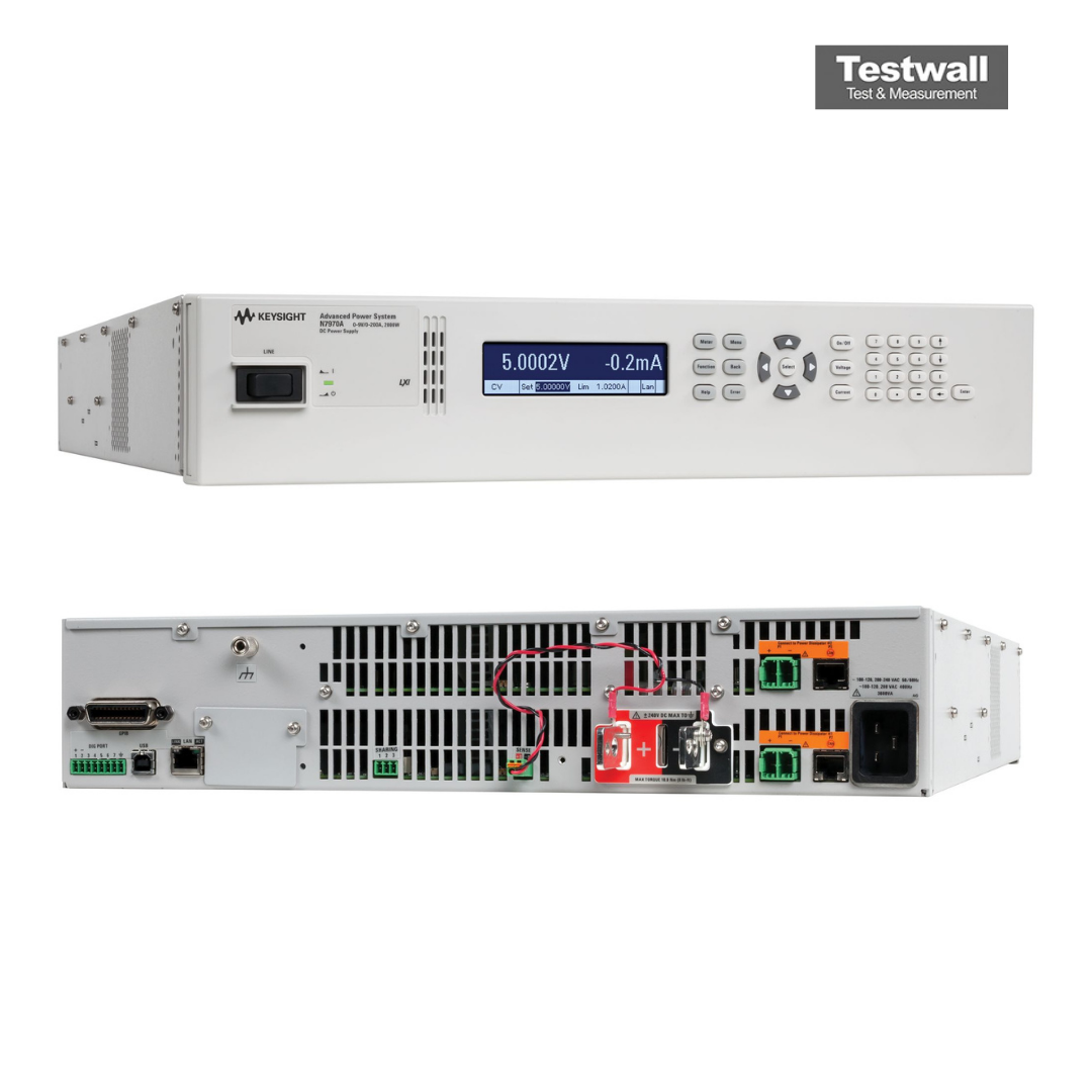 Keysight Technologies N7970A Dynamic DC Power Supply, 9 V, 200 A, 2000 W Power Supply