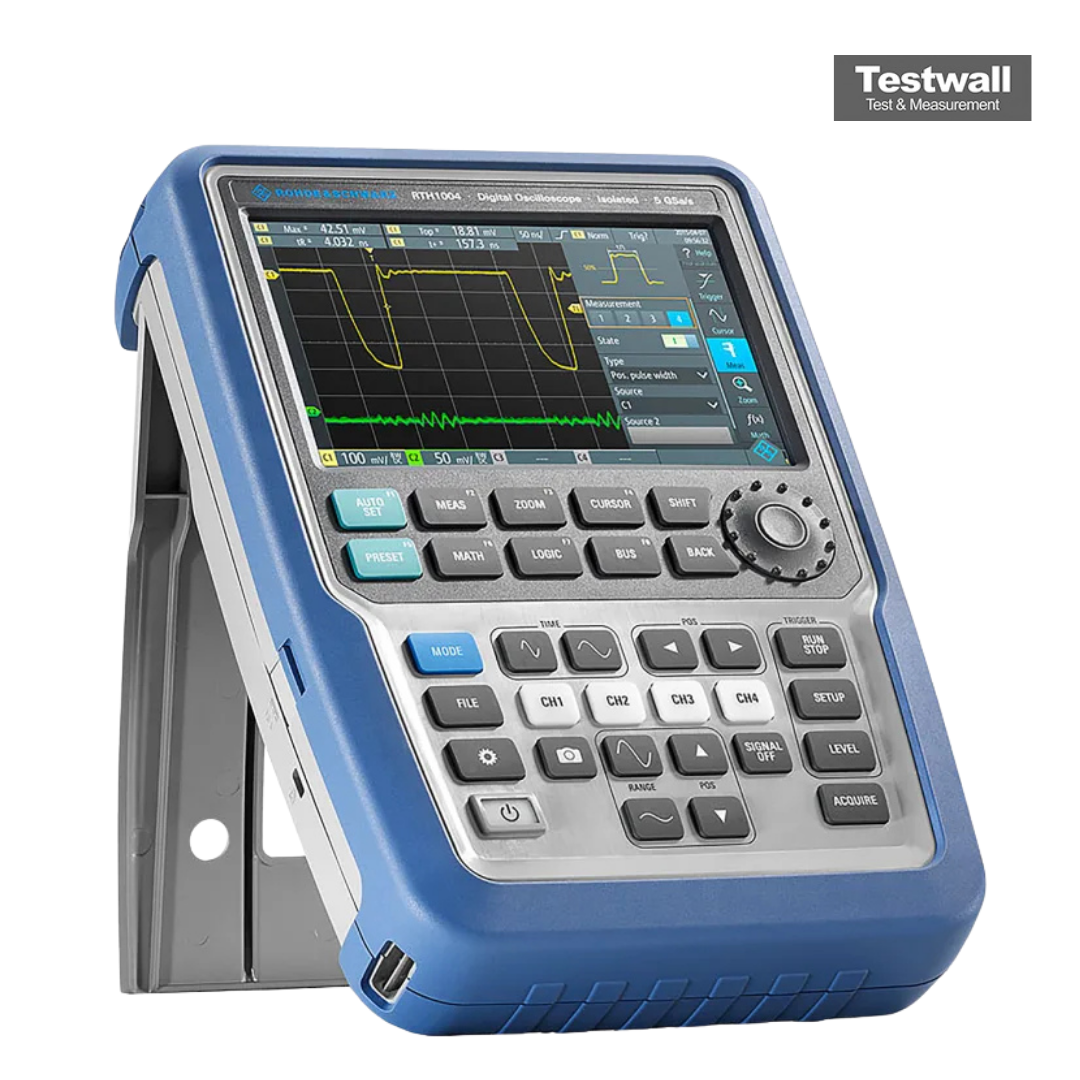 Rohde & Schwarz RTH1004 + RTH-B243 Handheld Oscilloscope, 350 MHz, 4 Channels