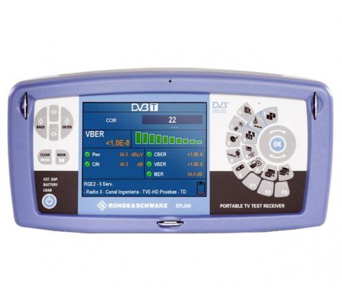 Rohde & Schwarz EFL240 Portable TV Test Receiver