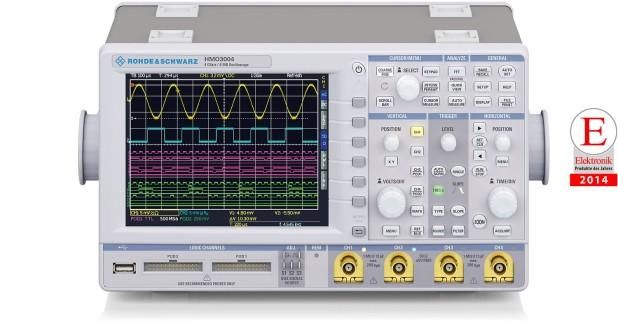 Rohde &amp; Schwarz HMO3054 Mixed Signal Oscilloscope - 4 channels, 500 MHz