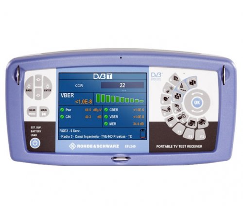 Rohde & Schwarz EFL340 Portable TV Test Receiver