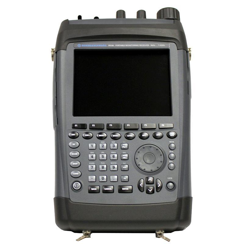 Rohde & Schwarz PR100 Portable Receiver 9 kHz-7.5 GHz, 10 MHz Real Time, Type N (f)