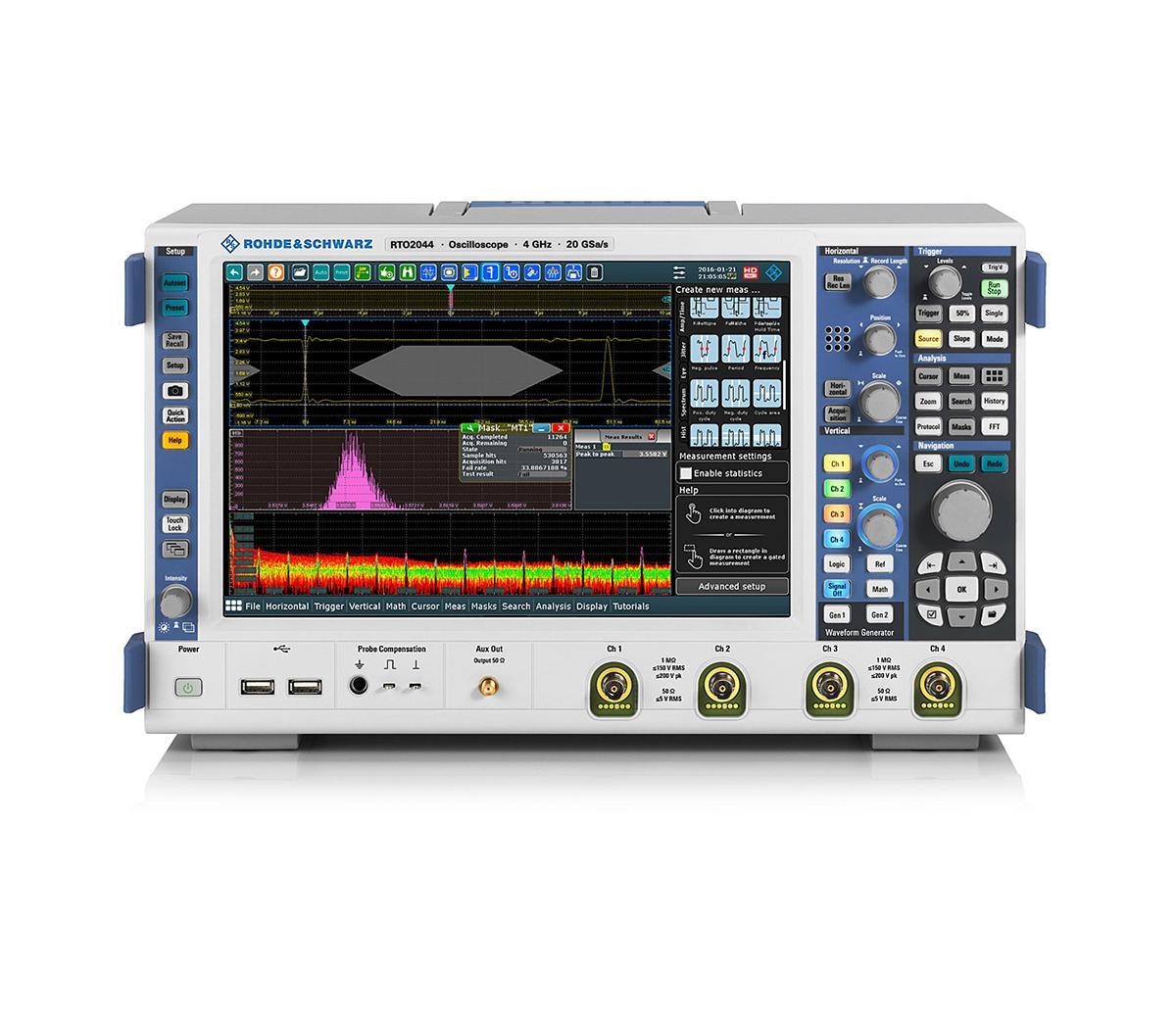 Rohde & Schwarz RTO2044, Digital oscilloscope