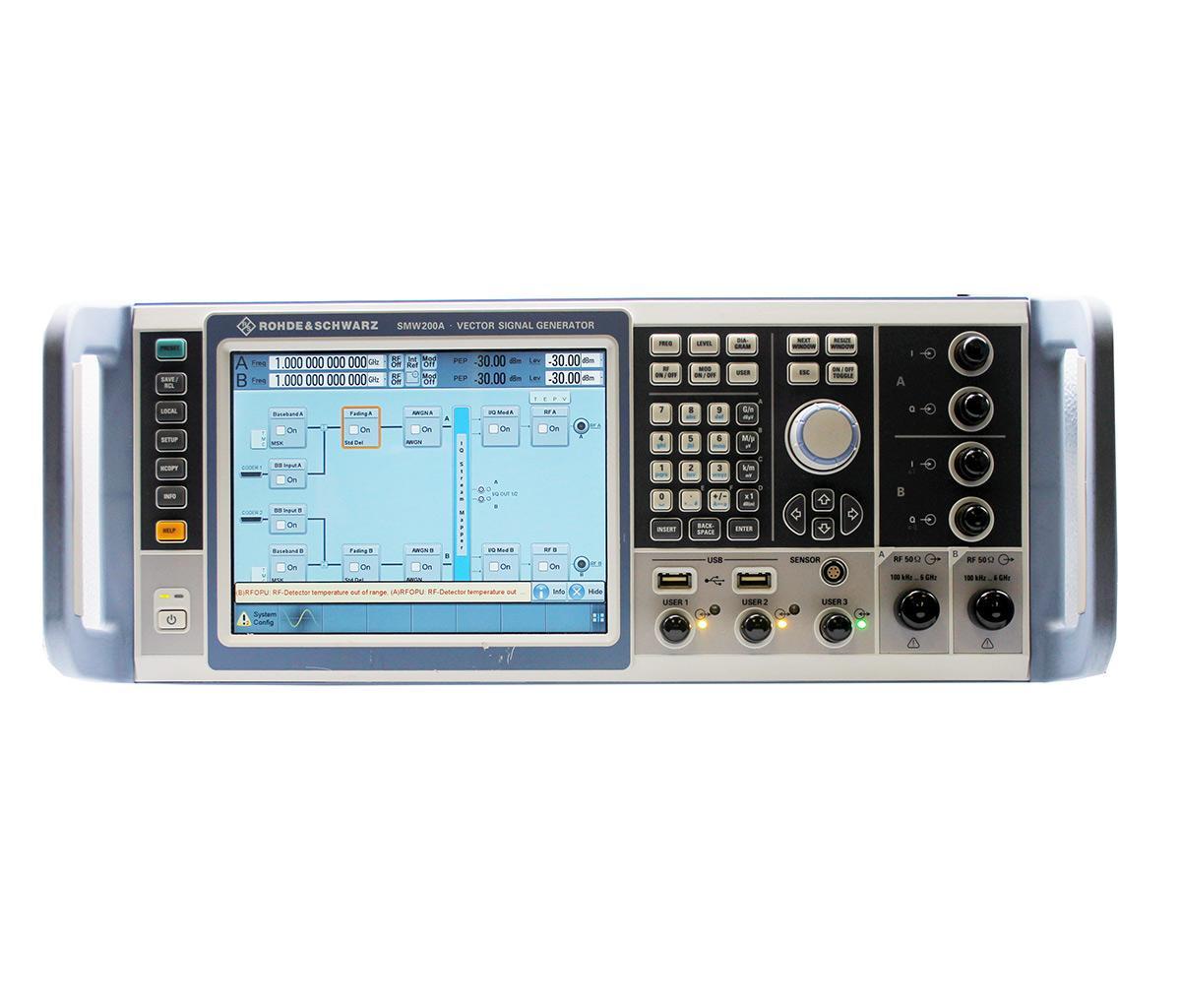 Rohde & Schwarz SMW200A-B106 6 GHz 2-Channel Vector Signal Generator, Type N (f)