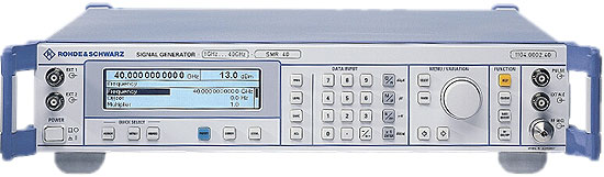 Rohde & Schwarz SMR30 10MHz - 30GHz Signal Generator